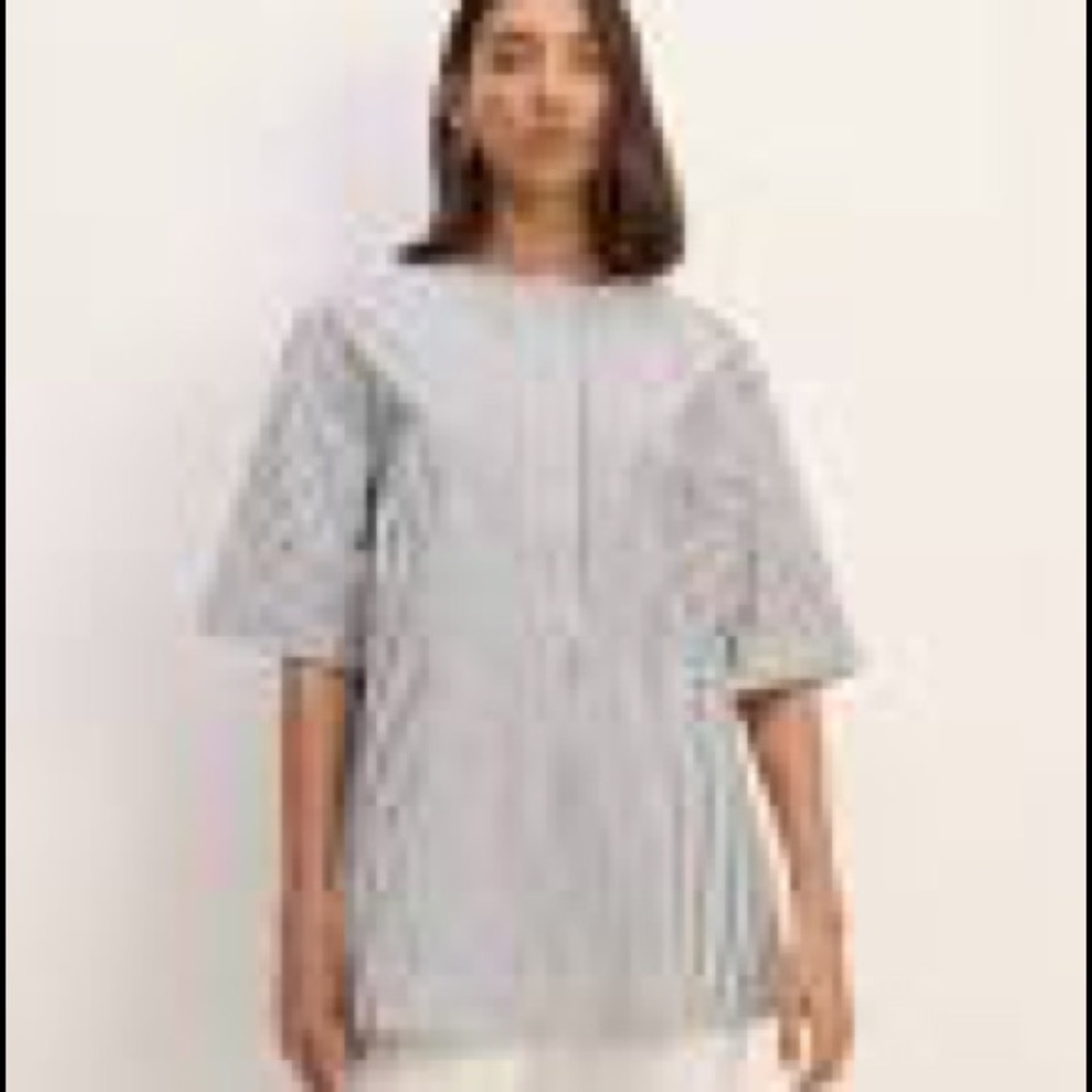 Everlane Striped Supima Cotton Tunic Sz XS NWT